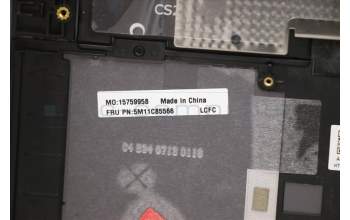 Lenovo 5M11C85566 MECH_ASM KBD W/C LA SPA BKLT(TRA) UK GY