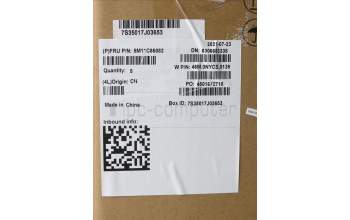 Lenovo 5M11C86082 C-Cover with keyboard, French, Black, No WWAN, US