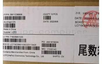 Lenovo 5M11C88908 MECH_ASM KBD ILD BKLT (TRA) BLK