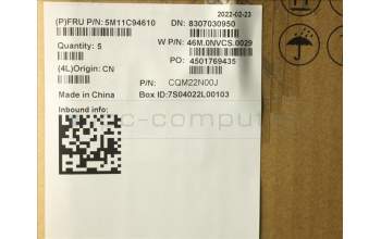 Lenovo 5M11C94610 MECH_ASM FR ASM KYB SPA CcCP,NW Chicony