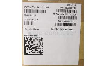 Lenovo 5M11D11995 MECH_ASM NoWW C-Cvr+DEN KB ASM,CHY