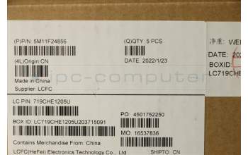 Lenovo 5M11F24856 MECH_ASM FRU KBD w/C-Cov LA SPA Transim
