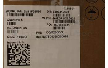 Lenovo 5M11F26590 MECH_ASM FRUBKLT Swiss PTCcovWFC,BKCHYWW