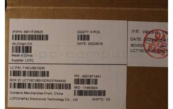 Lenovo 5M11F26625 MECH_ASM KB w/Ccvr LA SPA BKLT-TSG UK BK