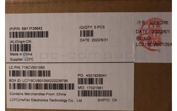 Lenovo 5M11F26642 MECH_ASM KBw/CcvrINDENGBKLT-CHY FP US BK