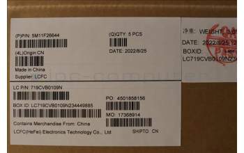 Lenovo 5M11F26644 MECH_ASM KBw/CcvrINDENGBKLT-SRX FP US BK