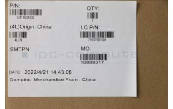 Lenovo 5M11G56132 MECH_ASM CS21 2bCP,Glass,GRY,NFC,SUN