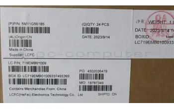 Lenovo 5M11G56185 MECH_ASM CS22 3+2bCPLC,GLM,DB4,NFC,SRX