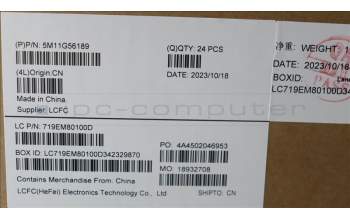 Lenovo 5M11G56189 MECH_ASM CS22 3+2bCPLC,GLM,DB4,CHY