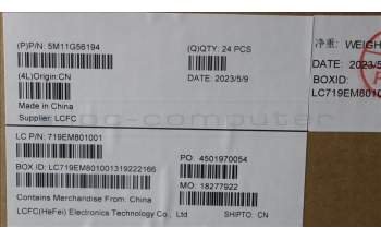 Lenovo 5M11G56194 MECH_ASM CS22 3+2bCPLC,GLM,DB4,TRI