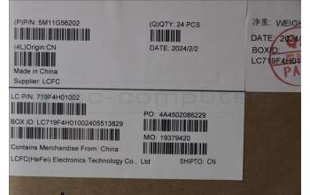 Lenovo 5M11G56202 TOUCHPAD CS23 3+2bCP,GL,BK,NONFC,CHY