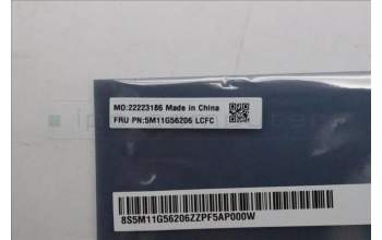 Lenovo 5M11G56206 TOUCHPAD CS23 3+2bCP,GL,BK,NFC,TRI