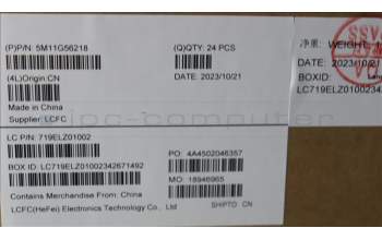 Lenovo 5M11G56218 MECH_ASM CS22 3+2bCPLC,GL Mylar,VB1,CHY