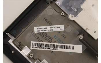 Lenovo 5M11H26016 MECH_ASM KB CCov SLV BKLT Sunrex WW BK