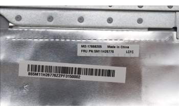 Lenovo 5M11H26776 MECH_ASM KB w/Ccv LA SPA PRMX FP UK SR