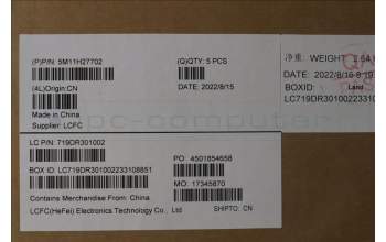 Lenovo 5M11H27702 MECH_ASM KBD Cc ITA BKLT(CHY) UK WWBK