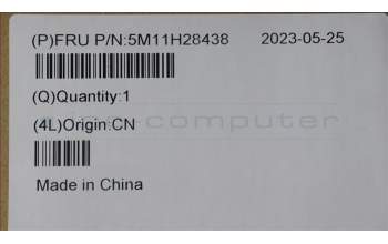 Lenovo 5M11H28438 MECH_ASM glass without wireless charger