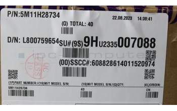 Lenovo 5M11H28734 MECH_ASM Meisha Power switch kit