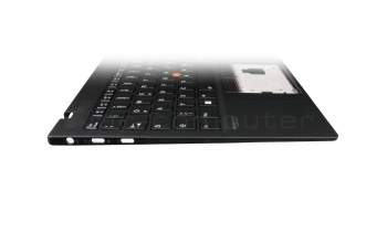 5M11H41808 teclado incl. topcase original Lenovo DE (alemán) negro/negro con retroiluminacion y mouse stick