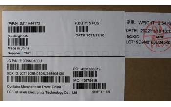 Lenovo 5M11H44173 MECH_ASM GRP KBD BZL,SLV,WL,DB,CHY