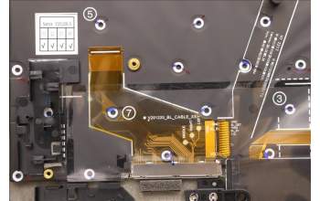 Lenovo 5M11H44355 MECH_ASM GRP KBD BZL,BEL,WW,DB,SUN
