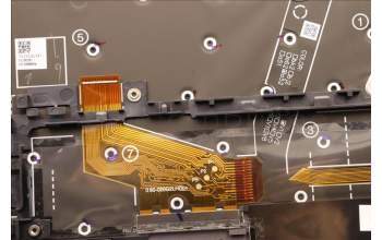 Lenovo 5M11H45741 MECH_ASM KBD BZL,WL,GY,CHY,NOR