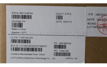 Lenovo 5M11H45784 MECH_ASM KBD BZL,WW,GY,CHY,TUR