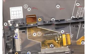 Lenovo 5M11H45855 MECH_ASM KBD BZL,WW,GY,SRX,SLV