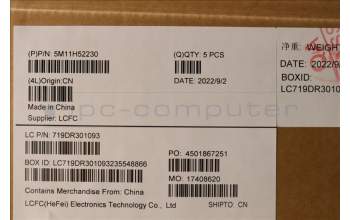 Lenovo 5M11H52230 MECH_ASM KBD Cc TUR BKLT(CHY) UK WWBK