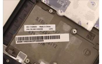 Lenovo 5M11H52230 MECH_ASM KBD Cc TUR BKLT(CHY) UK WWBK