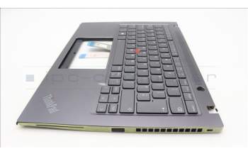 Lenovo 5M11H52495 MECH_ASM KBD Cc UKE BKLT(TRA)UK GY