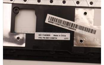 Lenovo 5M11H58734 MECH_ASM KBD CCvr HBW(PMX)US BK