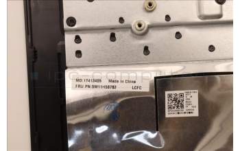 Lenovo 5M11H58782 MECH_ASM KBD CCvr TC(PMX)US BK