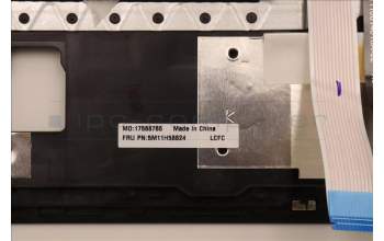 Lenovo 5M11H58824 MECH_ASM KBD CCvr SPA(PMX)FPR UK BK