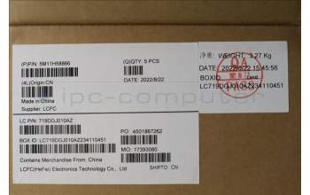 Lenovo 5M11H58866 MECH_ASM KBD CCvr SWS(PMX)FPR UK BK