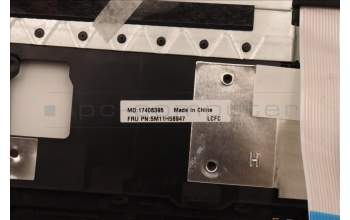 Lenovo 5M11H58947 MECH_ASM KBD CCvr ITA BKL(PMX)UK BK