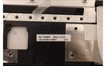 Lenovo 5M11H58971 MECH_ASM KBD CCvr SWS BKL(PMX)UK BK