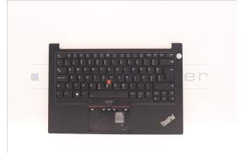 Lenovo 5M11H59067 MECH_ASM KBD CCvr SLV BKL(PMX)FPR UK BK