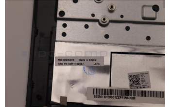 Lenovo 5M11H59067 MECH_ASM KBD CCvr SLV BKL(PMX)FPR UK BK