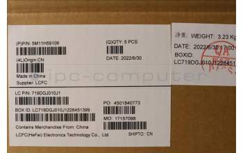 Lenovo 5M11H59106 MECH_ASM KBCVR IND ENG BKL(PMX)FPR US BK