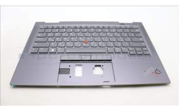 Lenovo 5M11H62276 MECH_ASM BL KB GY FPR HBW SRX