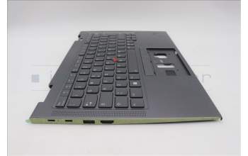 Lenovo 5M11H62292 MECH_ASM BL KB GY FPR ITA SRX