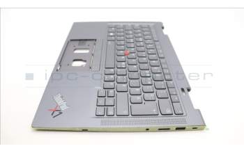 Lenovo 5M11H62388 MECH_ASM BL KB GY FPR WW CSA SRX