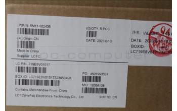 Lenovo 5M11H62435 MECH_ASM BL KB GY FPR WW ILD SRX