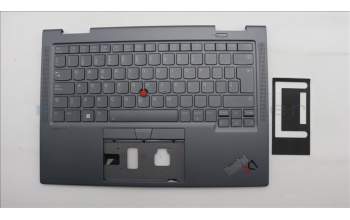 Lenovo 5M11H62484 MECH_ASM BL KB GY FPR WW SPA CHY