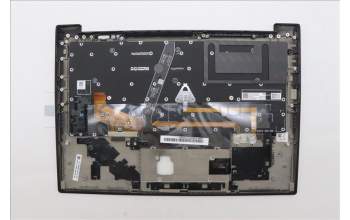 Lenovo 5M11H62688 C-Cover with keyboard, Russian, Black, Backlight, Fingerprint Reader, US