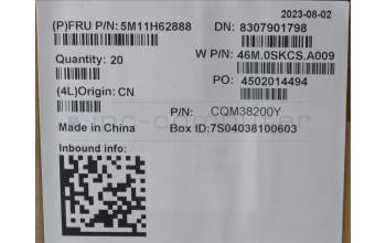 Lenovo 5M11H62888 MECH_ASM FR MECH_ASM C COVER YG N-WFC SG