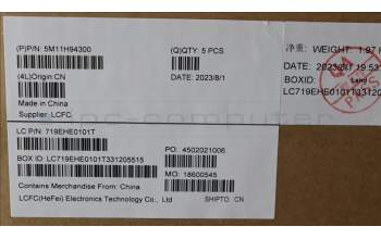 Lenovo 5M11H94300 MECH_ASM KB BK MG JPN CHY