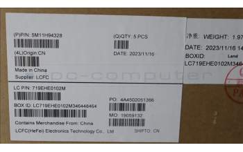 Lenovo 5M11H94328 MECH_ASM KB BK MG SPA LTN