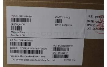 Lenovo 5M11H94544 MECH_ASM BL KB BK MG WW NORDIC LTN